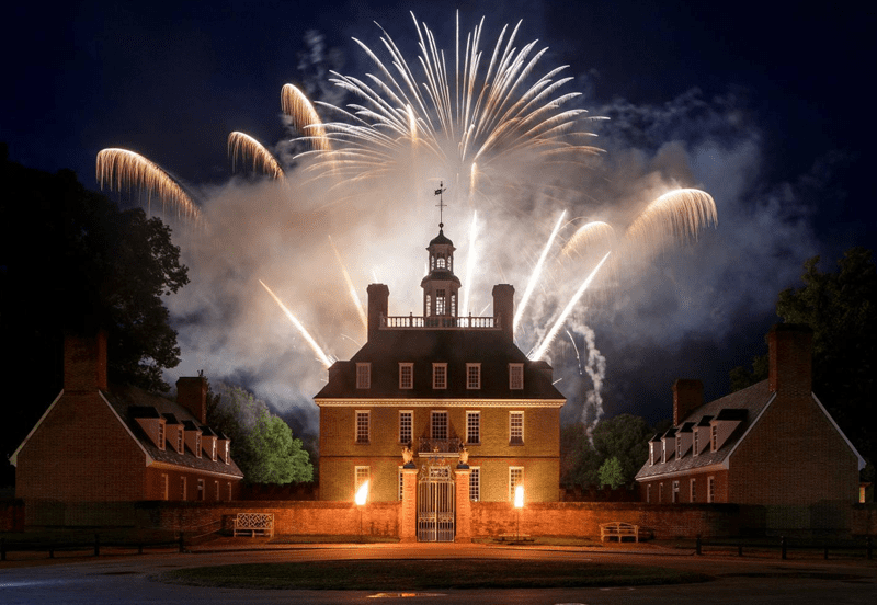 Grand Illumination Colonial Williamsburg